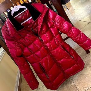 Women’s windbreaker red jacket Calvin Klein